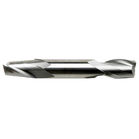 Sowa 7/16" Diameter x 7/16" Shank 2-Flute Stub Length Double End Blue Series Carbide End Mills 102280